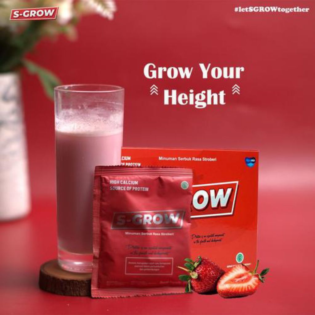 

S-GROW Susu Peninggi Badan Terkuat Di Bumi - 5 Sachet