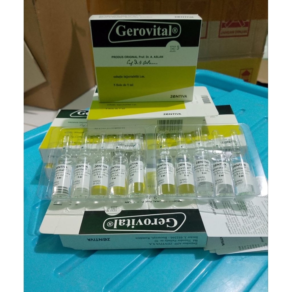 GEROVITAL AMPUL BENING GEROVITAL H3 ZENTIVA GEROVITAL ORIGINAL