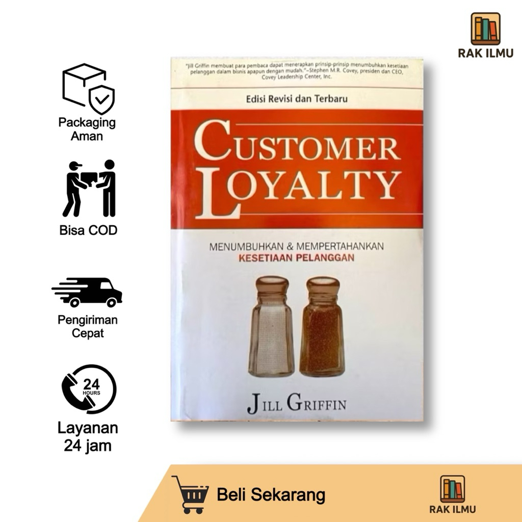 Buku Customer Loyalty - Jill Griffin
