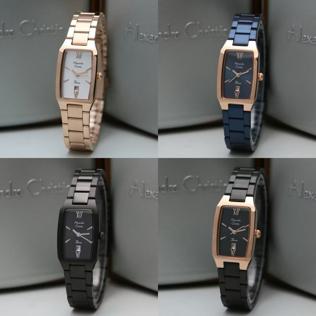 Jam Tangan Wanita Alexandre Christie AC 2455 LD Original