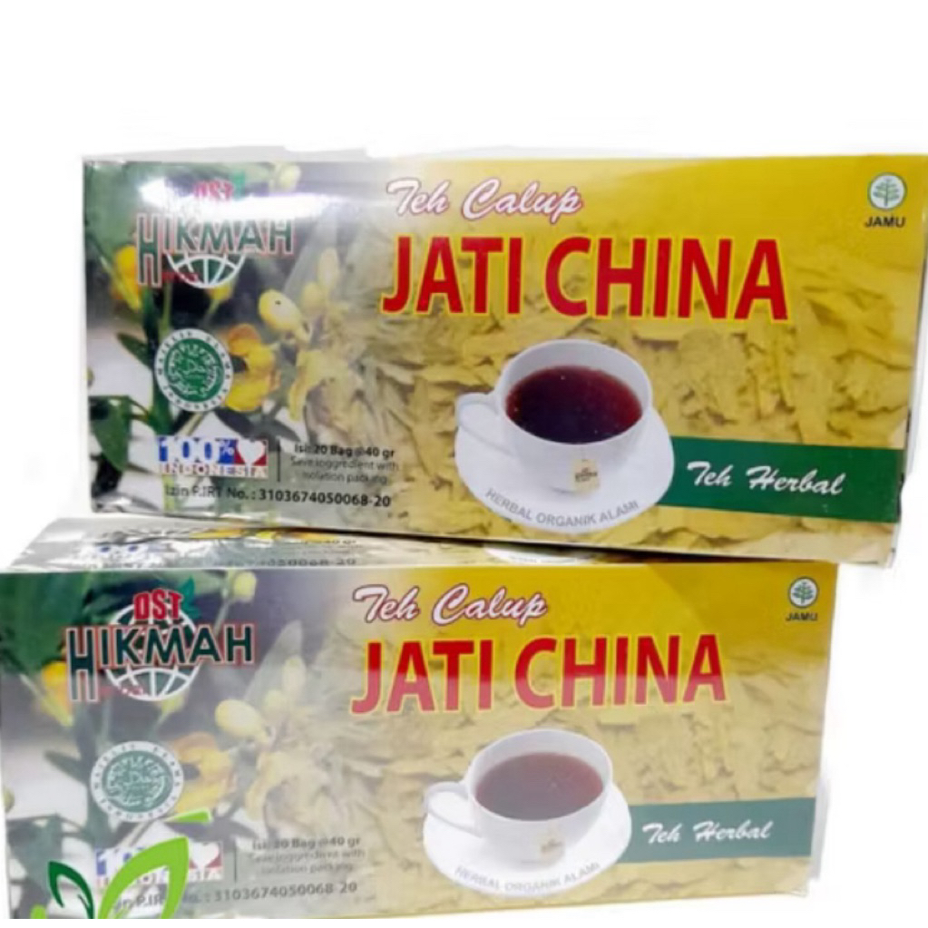 

Teh Jati Cina Hikmah Herbal isi 20 kantong bag teh herbal jaticina