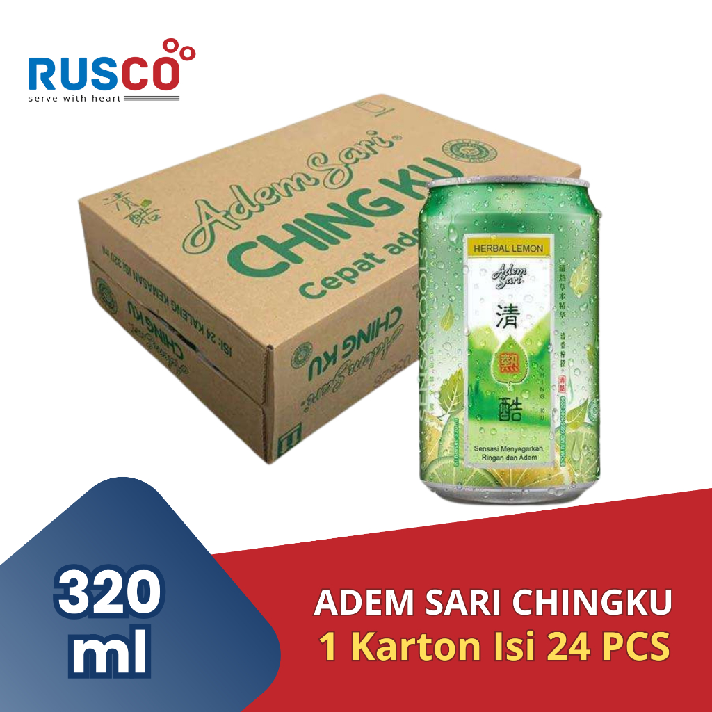 

ADEM SARI CHINGKU LEMON 320ML - 1 karton isi 24 pcs