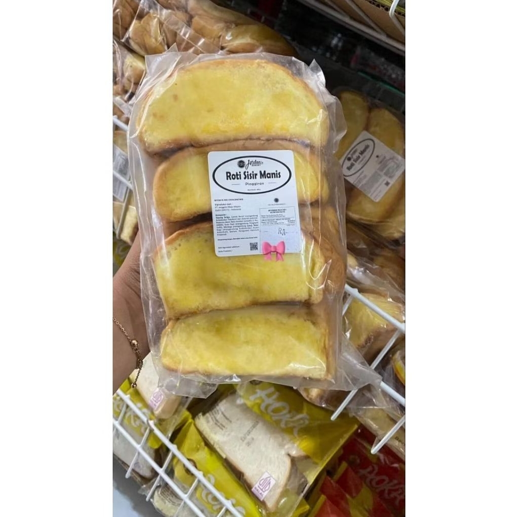 

Roti Sisir manis varian original Jordan bakery