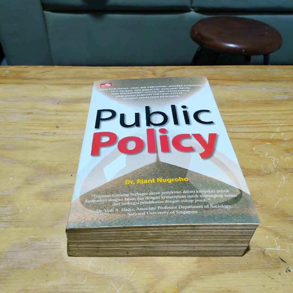 Buku Public Policy Bekas Ori