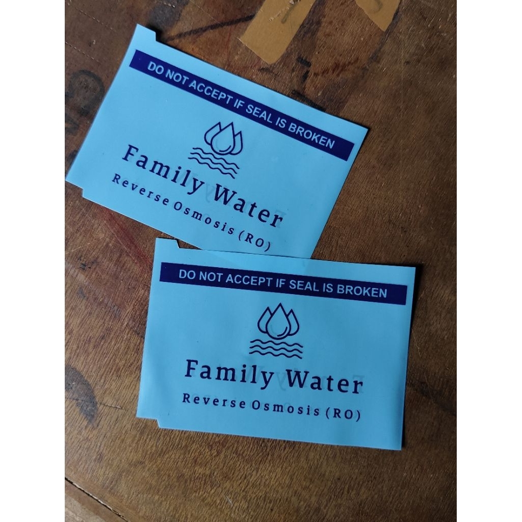 Segel Galon Custom 1 Warna