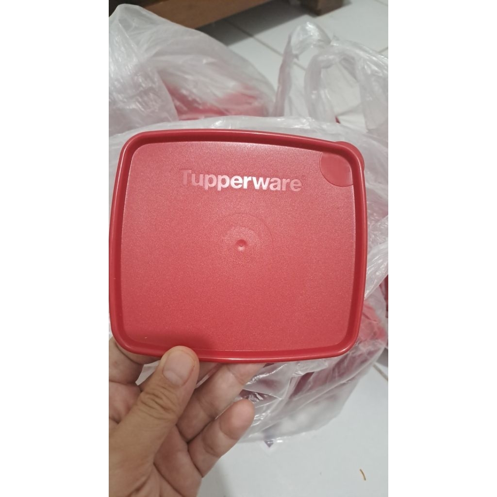 seal /tutup square round tupperware