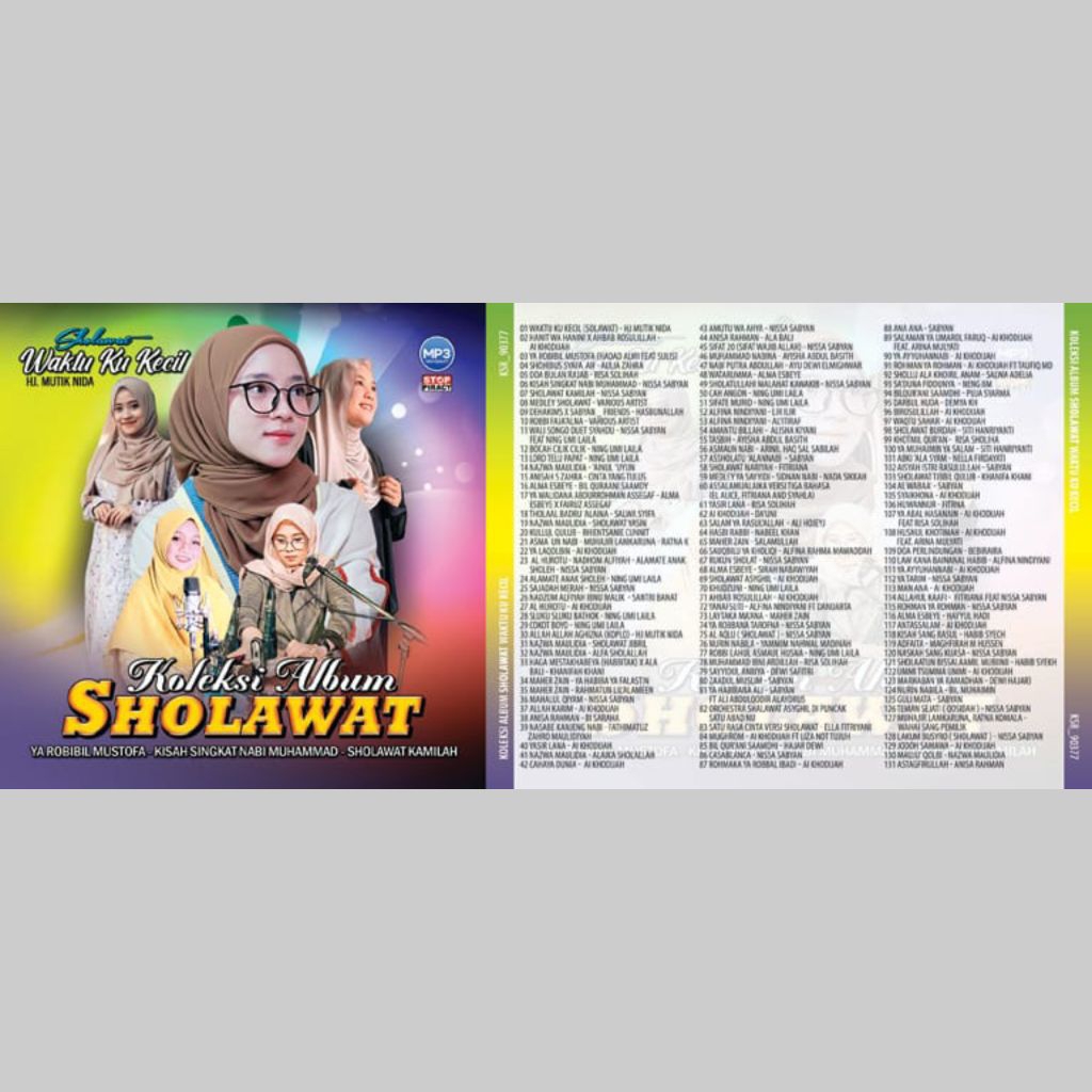 Kaset Mp3 Audio Lagu Sholawat Terbaru Waktu Ku Kecil 2025