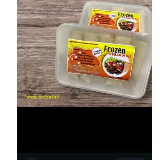

Kebab Mini chicken isi 10 frozen