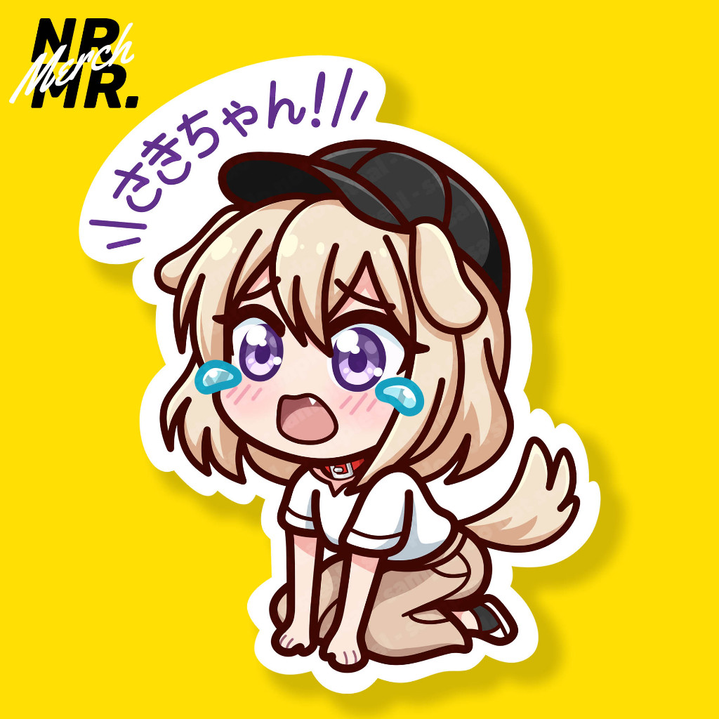 

Misumi Uika / Hatsune "Saki-chan!" Chibi Fanmade Vinyl Sticker Bang Dream Ave Mujica