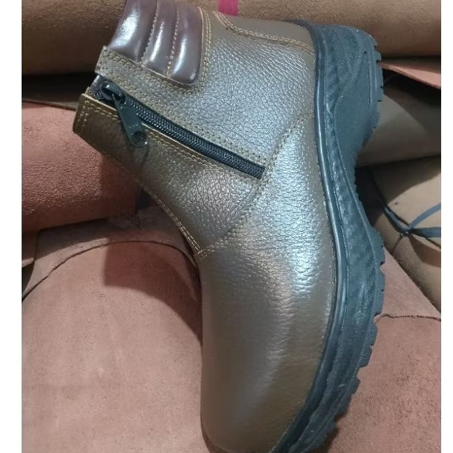 sepatu safety HUNTER kulit