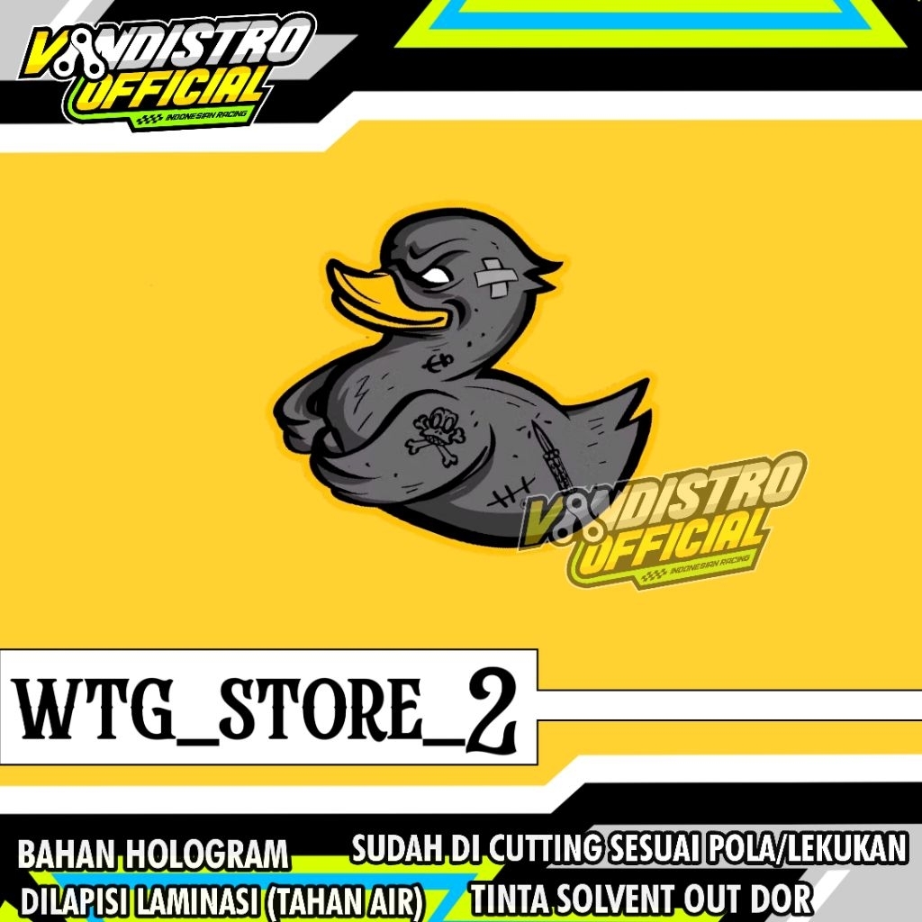 

stiker BEBEK PREMAN