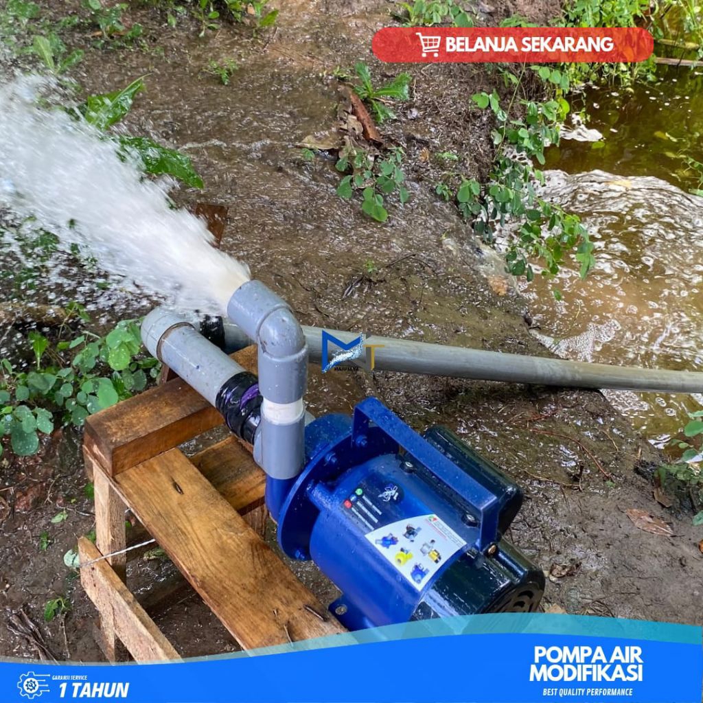 TERLARIS POMPA AIR SHIMIZU MODIFIKASI 125 WATT PIPA 1 INCH
