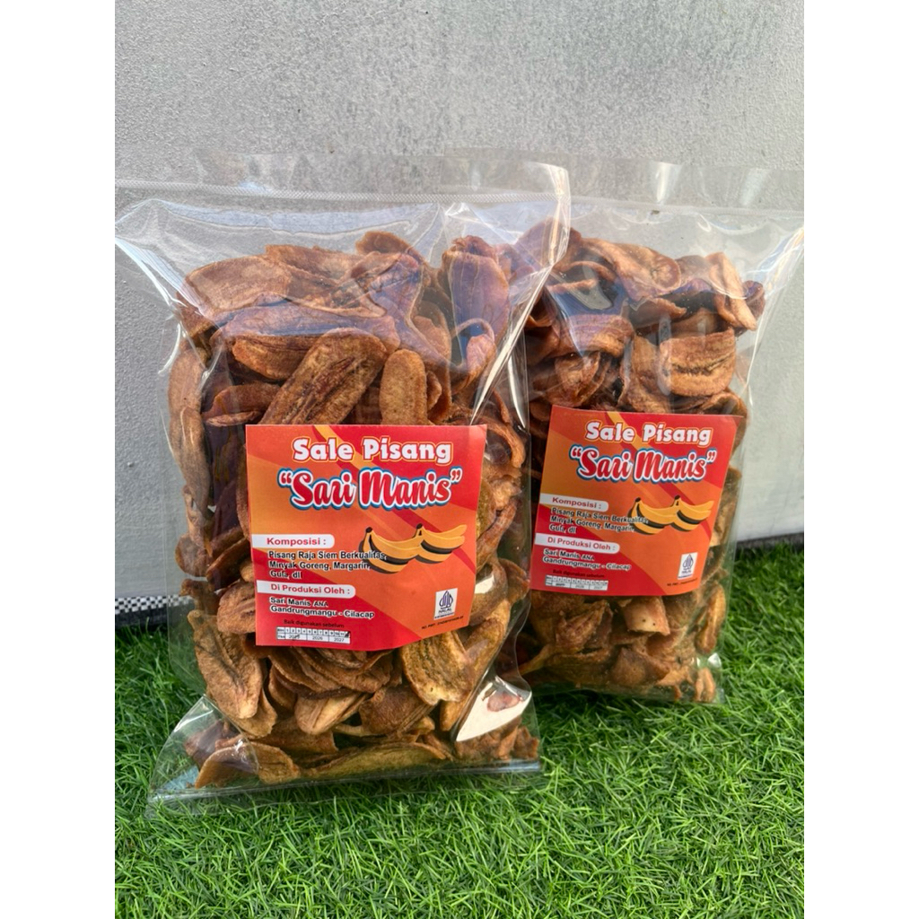 

kripik sale pisang kering 1kg . gratis peking kardus + babelwrep