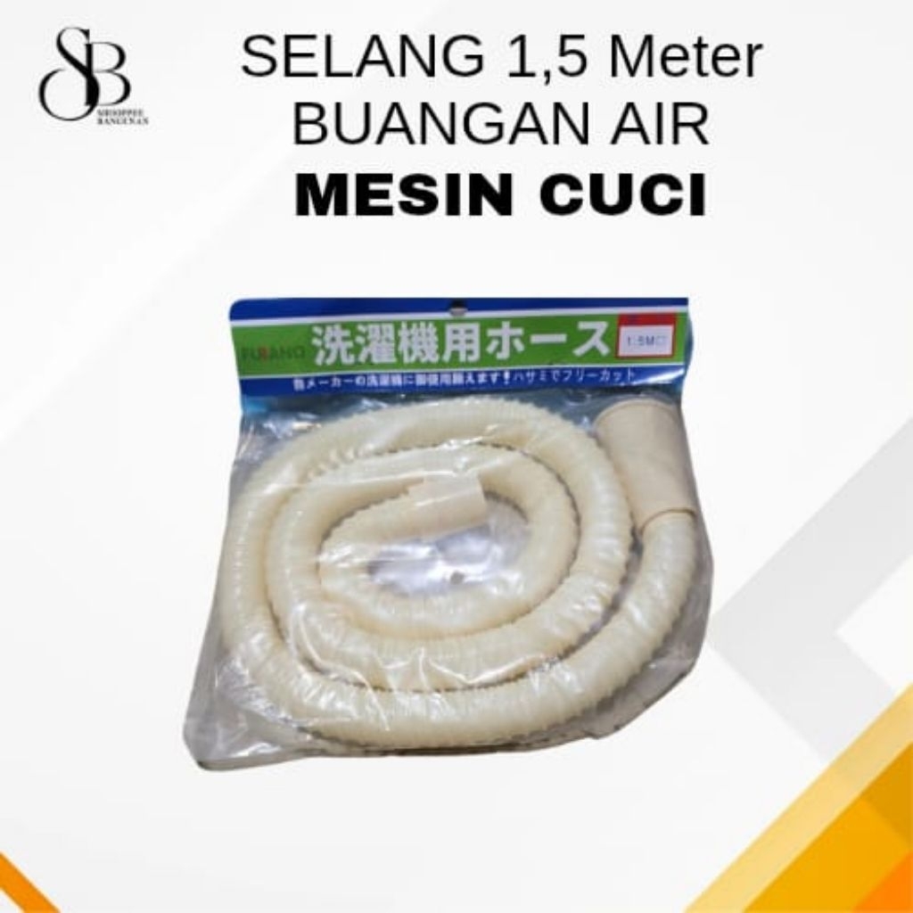 Selang pembuangan/Selang saluran pembuangan mesin cuci 1,5M