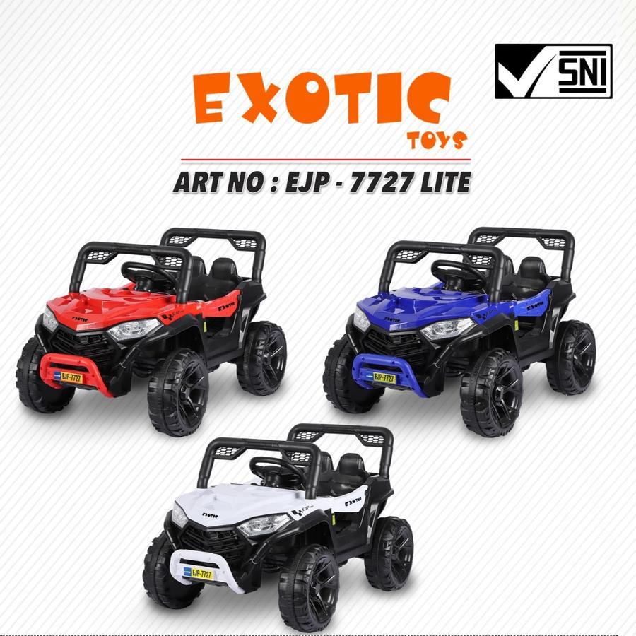 Mainan Anak Mobil Aki Jeep Lander SUV Style EJP-7727 Lite Exotic