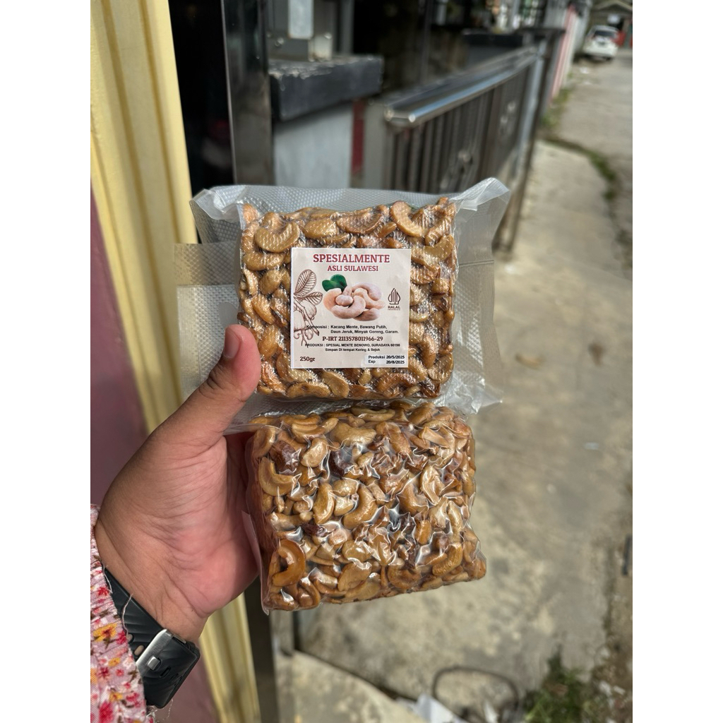

PECAHAN Kacang Mete Sulawesi 250gram