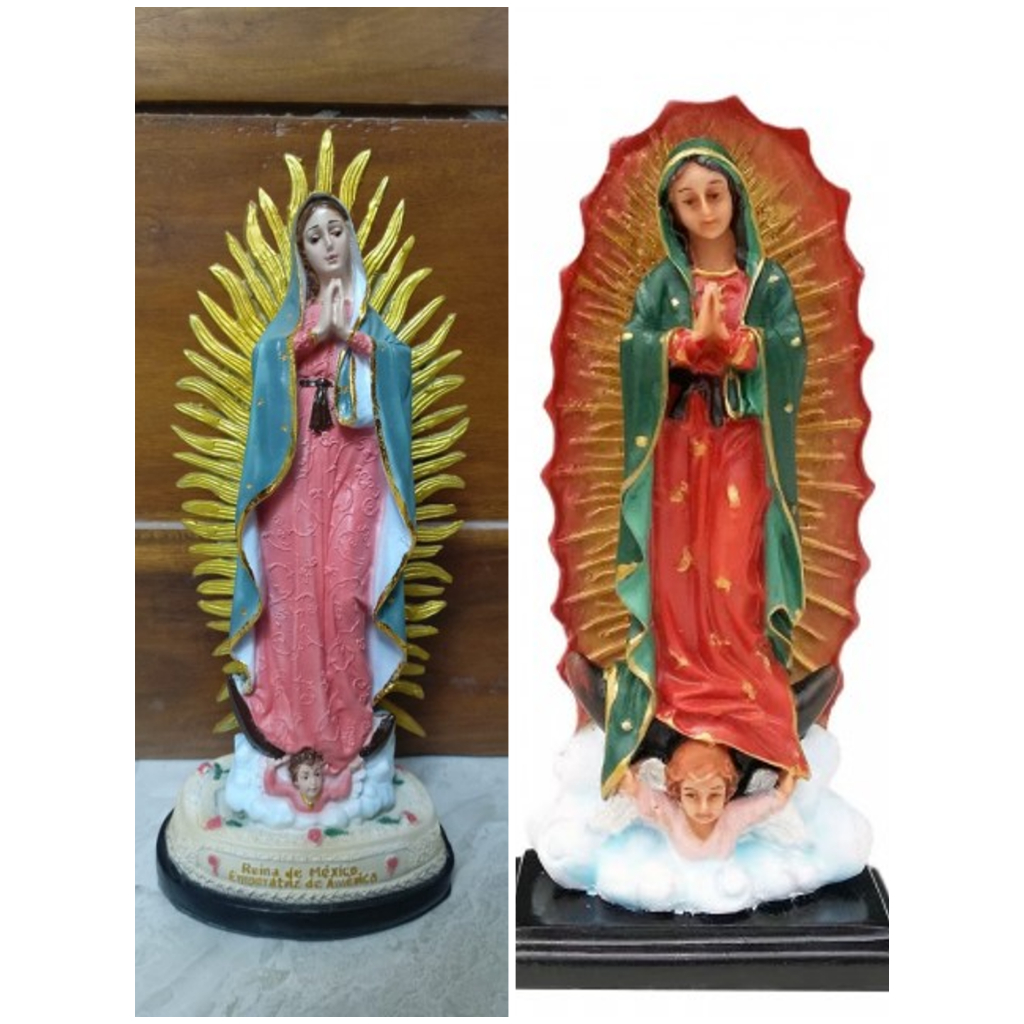 Yeraya Patung Maria Guadalupe Miniatur Rohani Patung Guadalupe Besar Patung Sedang Patung Kecil Patu