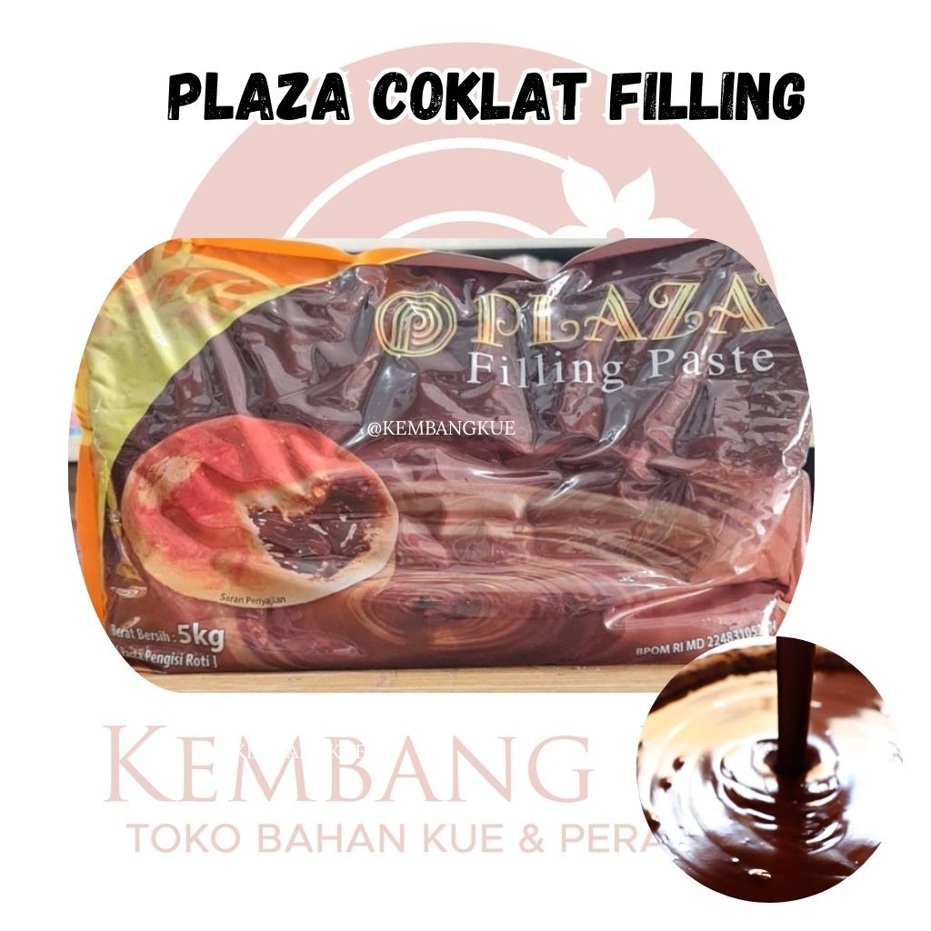 

Plaza filling/ Selai Coklat Plaza 5 kg/isian roti