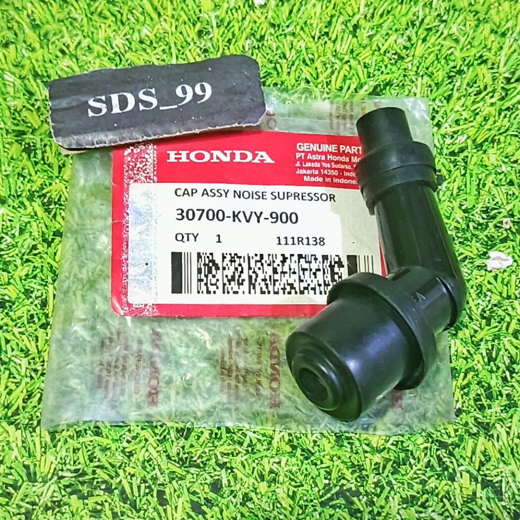 Tutup busi/cangklong Honda Beat karbu/Vario/scoopy Fi/spacy Fi (KVY) ASLI ORI