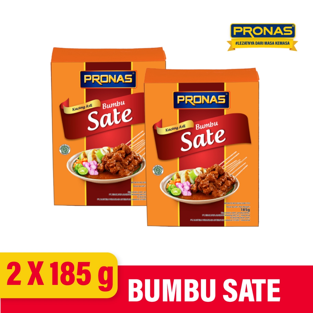 

Pronas Sate 185 g bundling 2 pcs