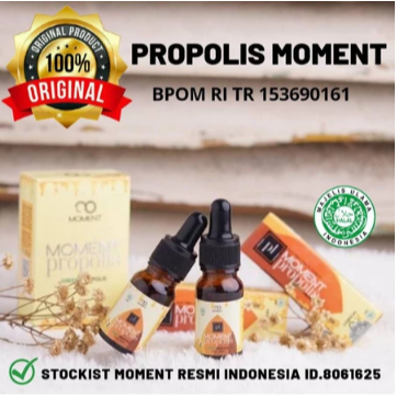 Moment Propolis Green Brazilian Premium Propolis Asli Imunitas Tubuh