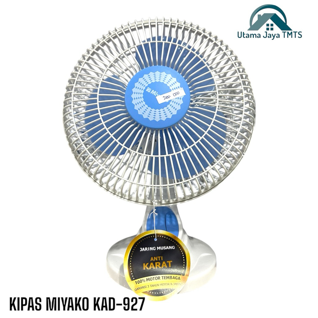 Kipas angin duduk miyako// kipas angin warna miyako