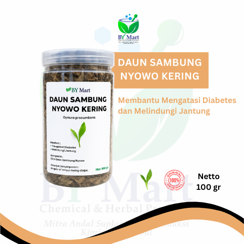 

BY KIMIA & HERBAL - Daun Sambung Nyowo Kering / Daun Dewa / Gynura procumbens / Obat Herbal Alami