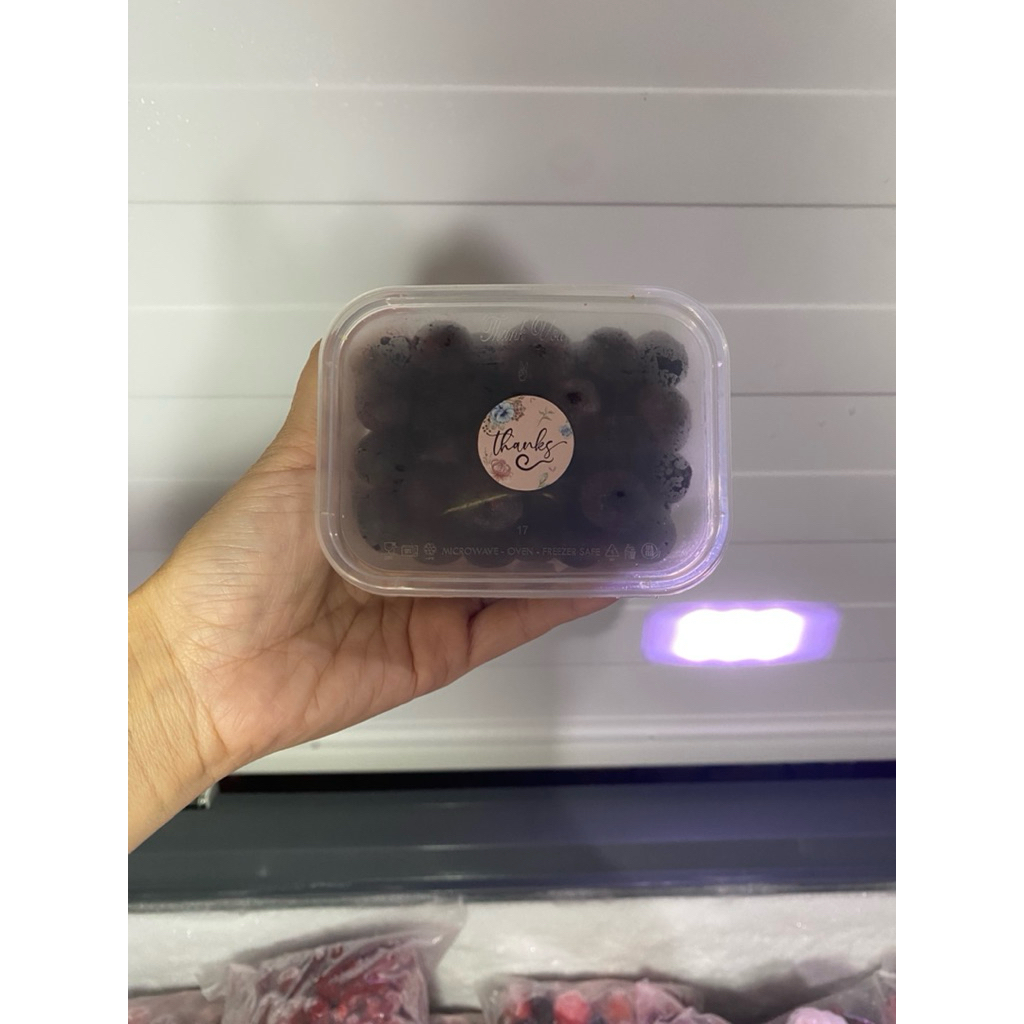 

Frozen Blueberry Import / Buah Beku Blueberry Kualitas premium 100gram