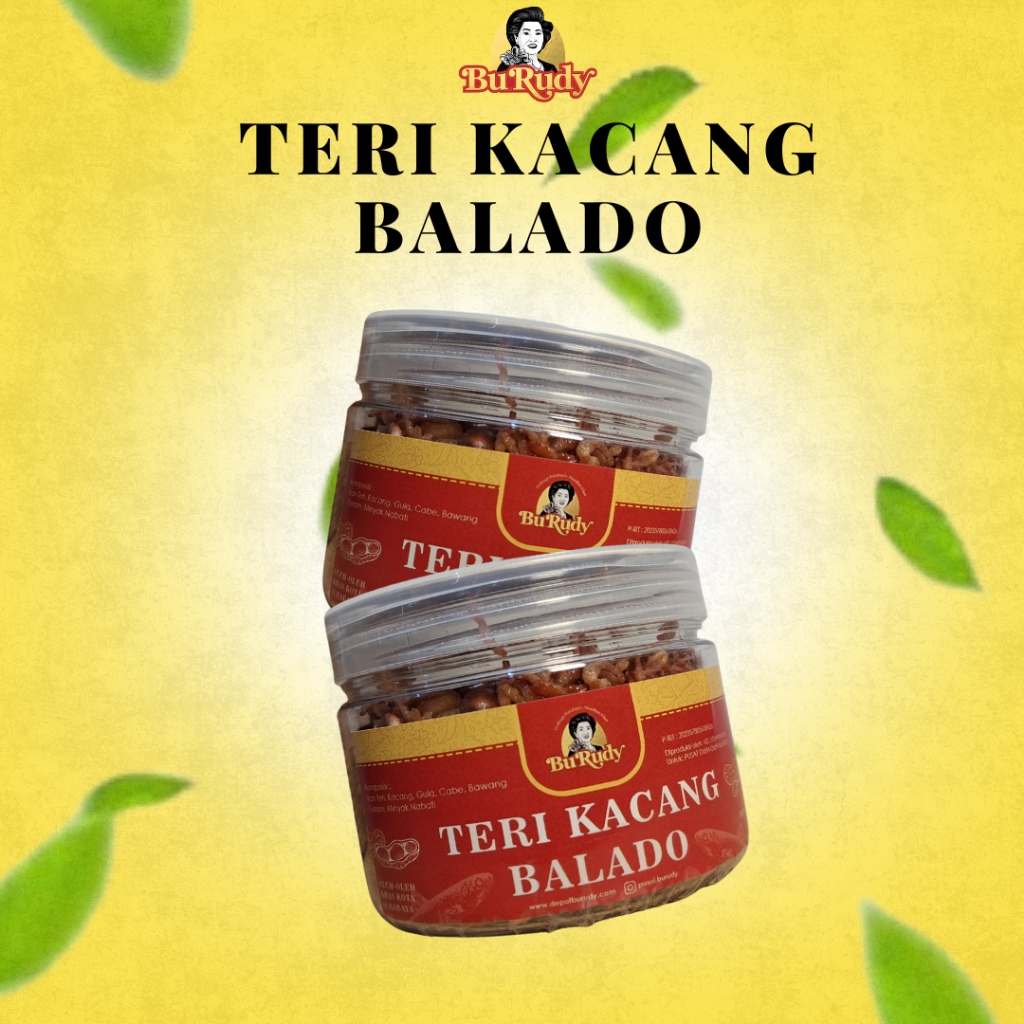 

Teri Kacang Balado Kemasan 120gr Khas Surabaya