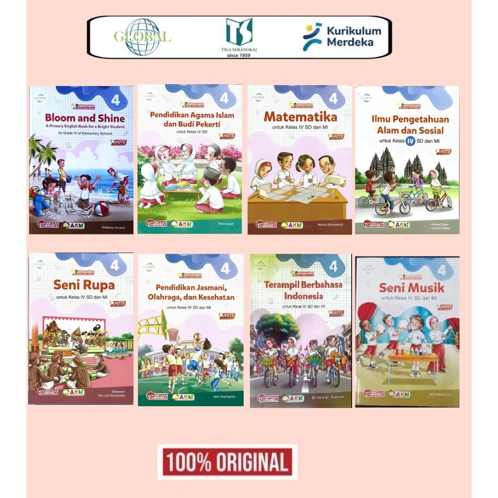 Buku Global - Tiga Serangkai - kelas 4 - kurikulum merdeka