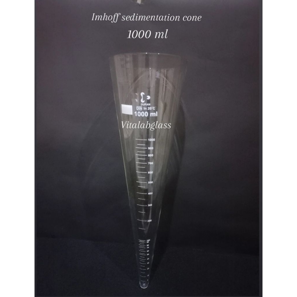 imhoff sedimentation cone duran 1000 ml