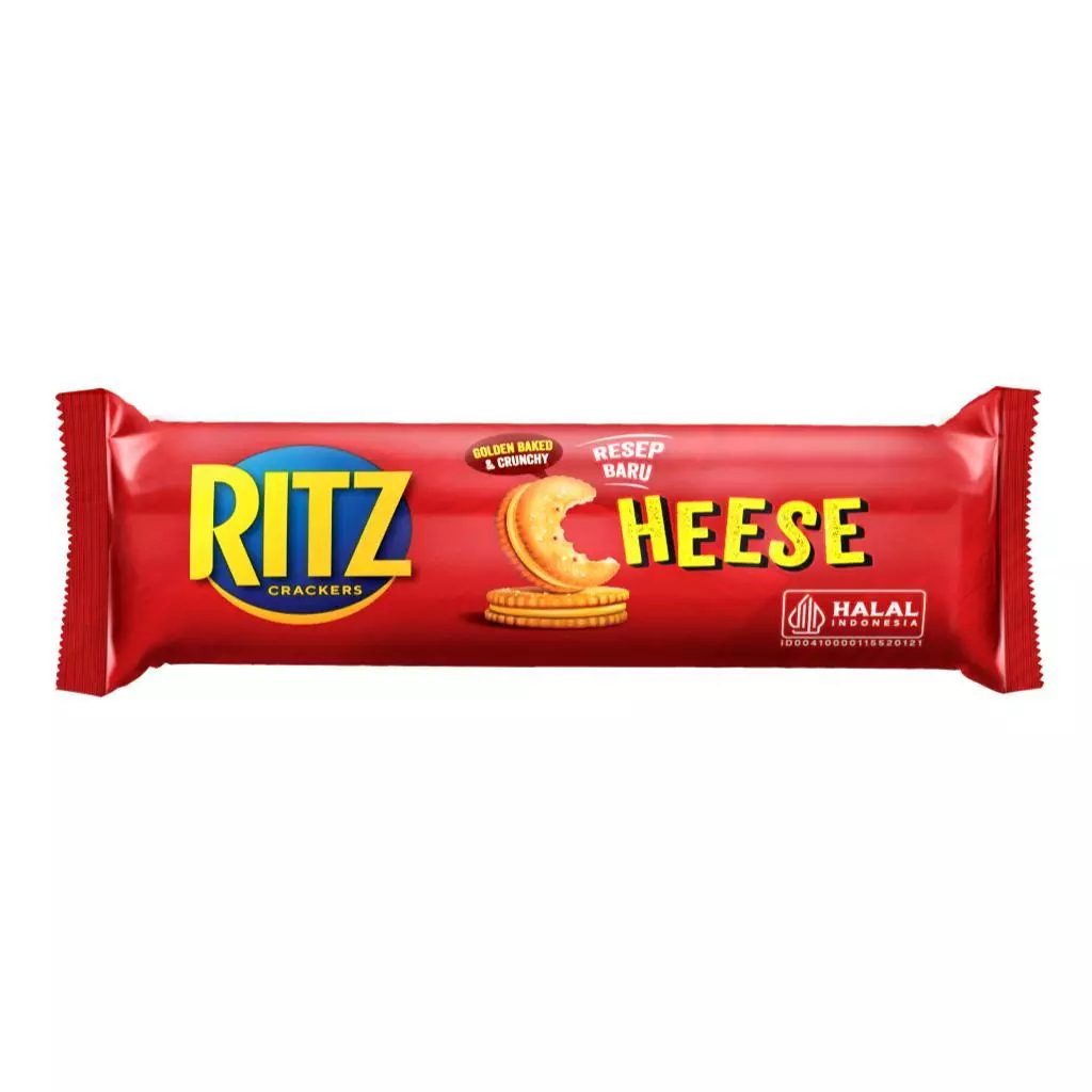 

[Exp 13 Jul - 21 Ags 25] Ritz Biskuit Creakers Keju 91gr