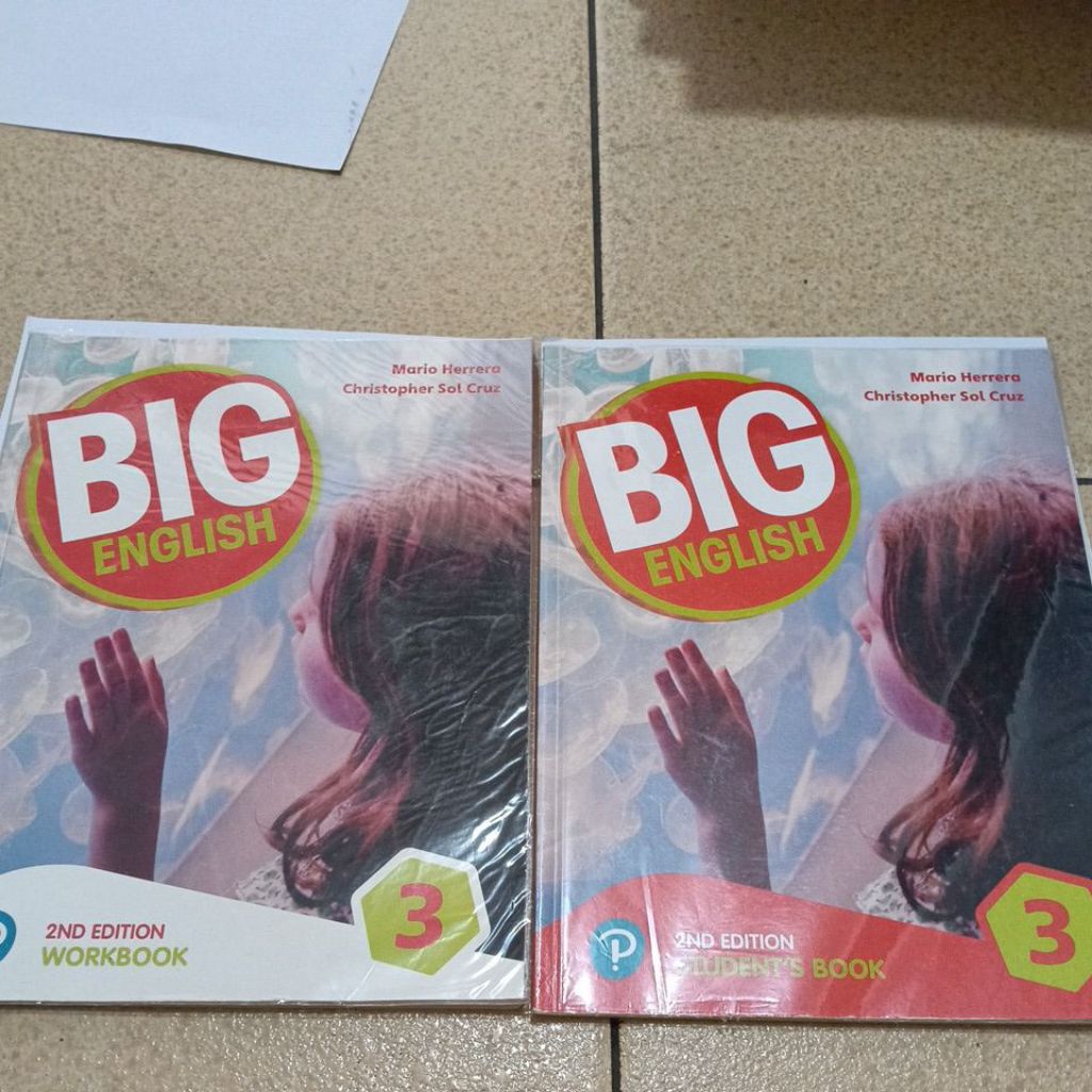 Buku Big English 3 student book n workbook