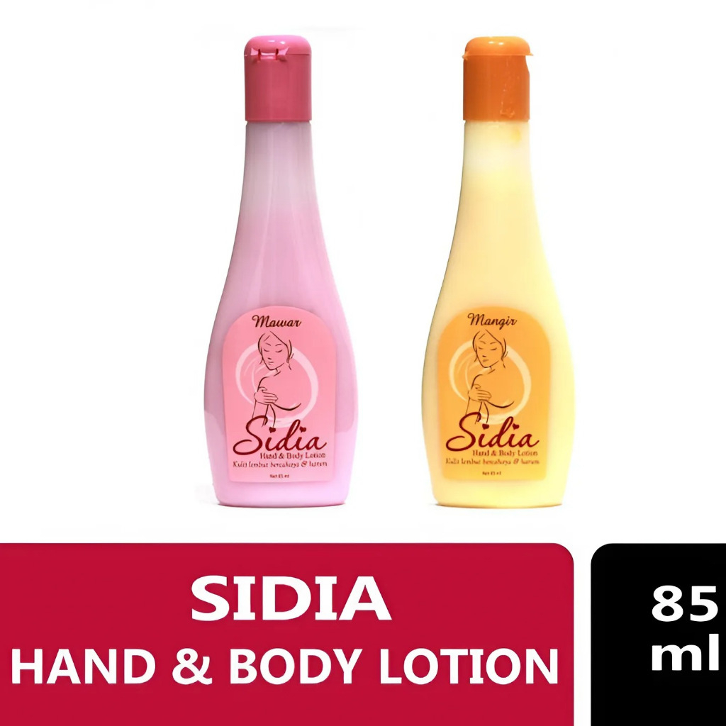 Sidia Hand & Body Lotion 85ml - Sidia Mawar - Sidia Pink Body Lotion 85 ml