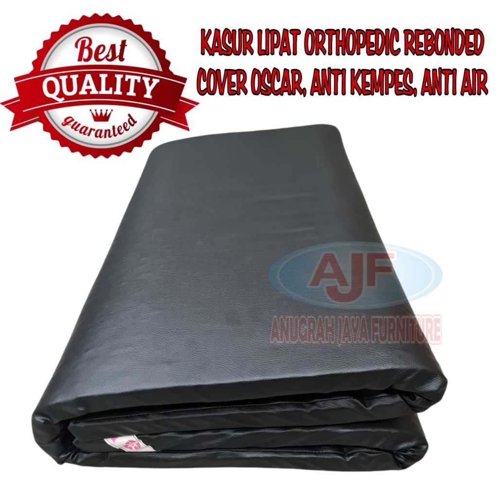(Khusus kargo) Kasur Lipat Rebonded Cover Oscar Uk 100x200x3,5 cm Anti Air Kasur Yoga Kasur Terapi