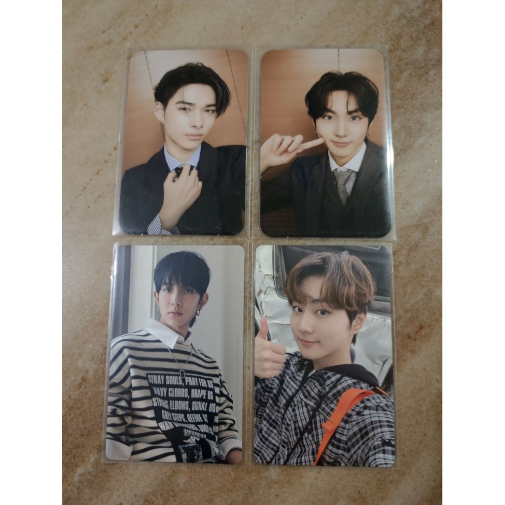 Enhypen Jungwon Ni-ki Heeseung photocard memorabilia dark moon, border carnival album pc