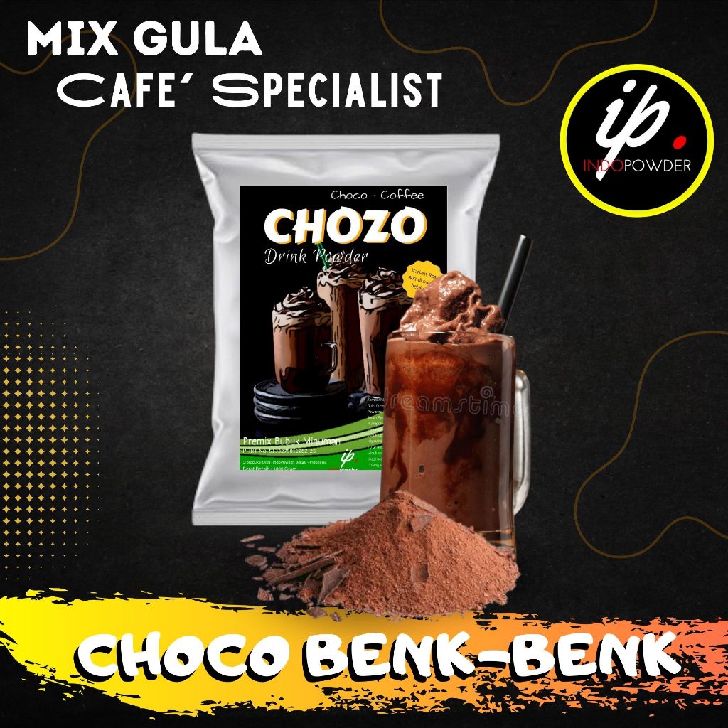 

IP Jakarta - Bubuk Minuman CHOCO BENK-BENK 1Kg untuk Cafe, Waralaba,Resto dan Usaha Minuman Kekinian