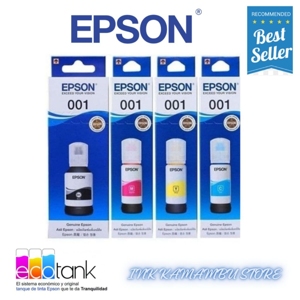 Epson 001 Black and Colour Original For Printer L4160,L4160,L6160