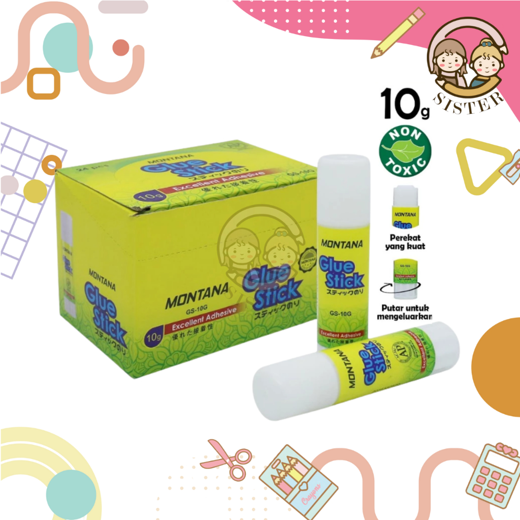 

Glue Stick 10gr / Lem Stick Kecil / Lem Batang Kecil