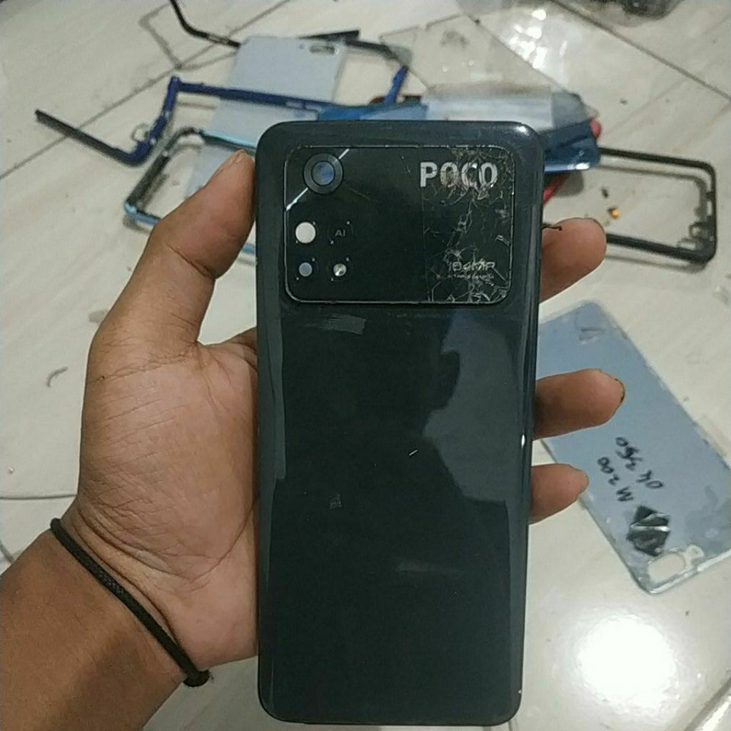 backdoor bekas Poco M4 pro fisik sesuai gambar