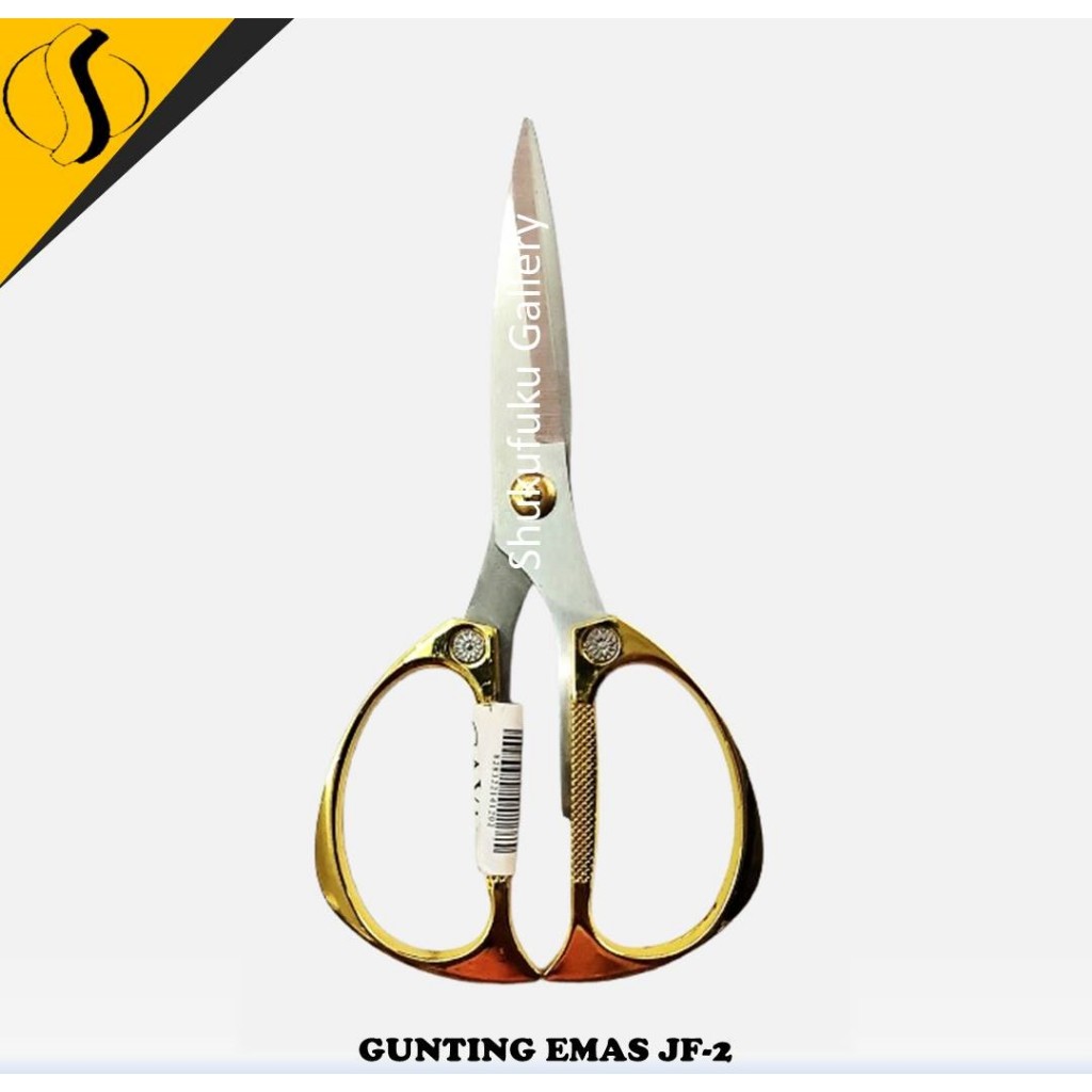 GUNTING EMAS JF-2/ GUNTING JAHIT/GUNTING DAPUR/GUNTING SERBAGUNA