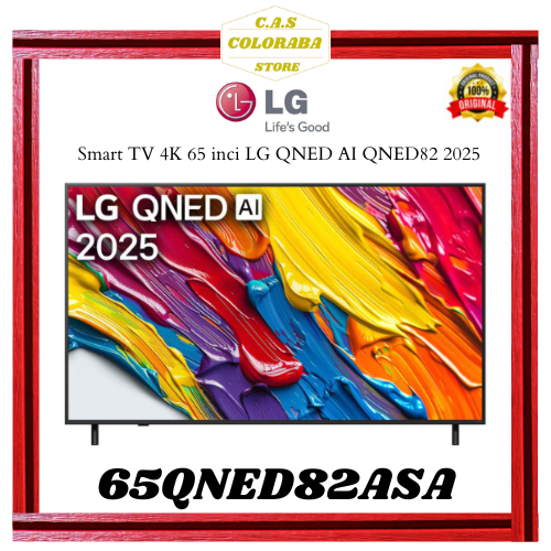 TV LG 65QNED82ASA SMART TV 65 INCH QNED LED 4K UHD 65QNED 65QNED82 SMART TV LG 65 INCH