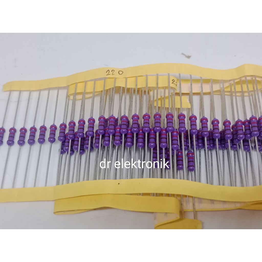 resistor ungu.220.ohm.1/2watt.ungu.original.pilipina.10pcs