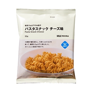 

MUJI Cheese Flavored Pasta Snack Original Japan Cemilan Snack Jepang