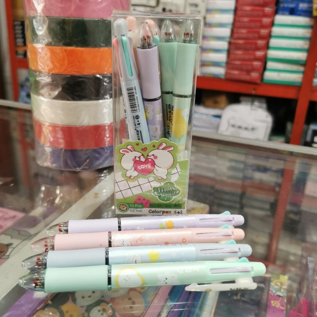 

pulpen 5 warna lucu