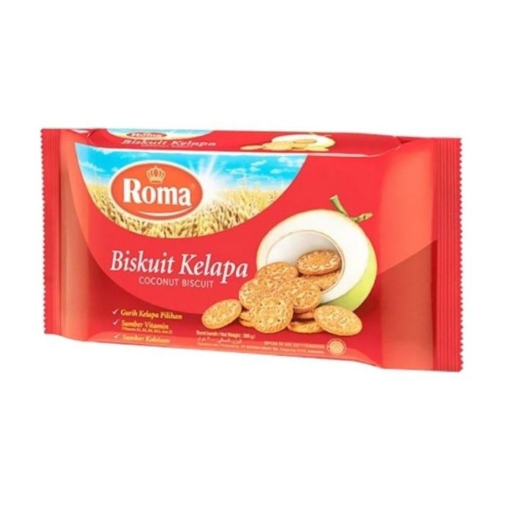 

Roma Kelapa Biskuit | Biskuit Kelapa Roma | Coconut Biscuit