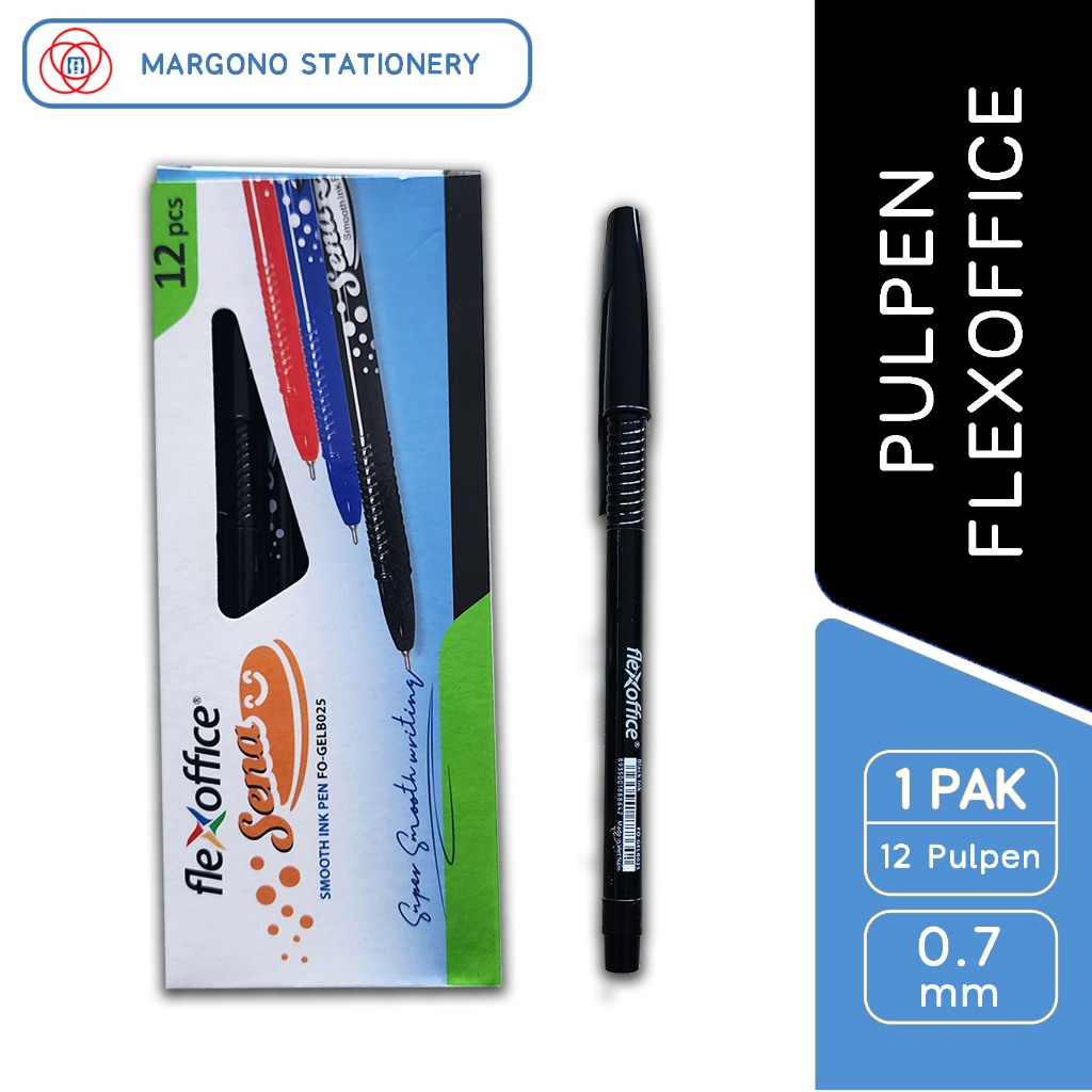 

Flexoffice Pulpen Sena Warna Hitam 0.7mm - 1 pcs