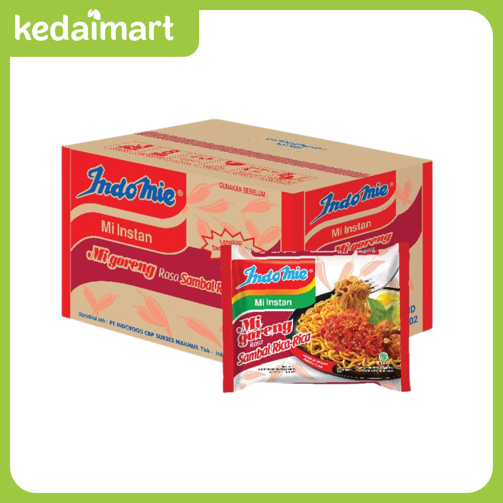 

Indomie Mie Instan Goreng Rasa Sambal Rica-rica Isi 40