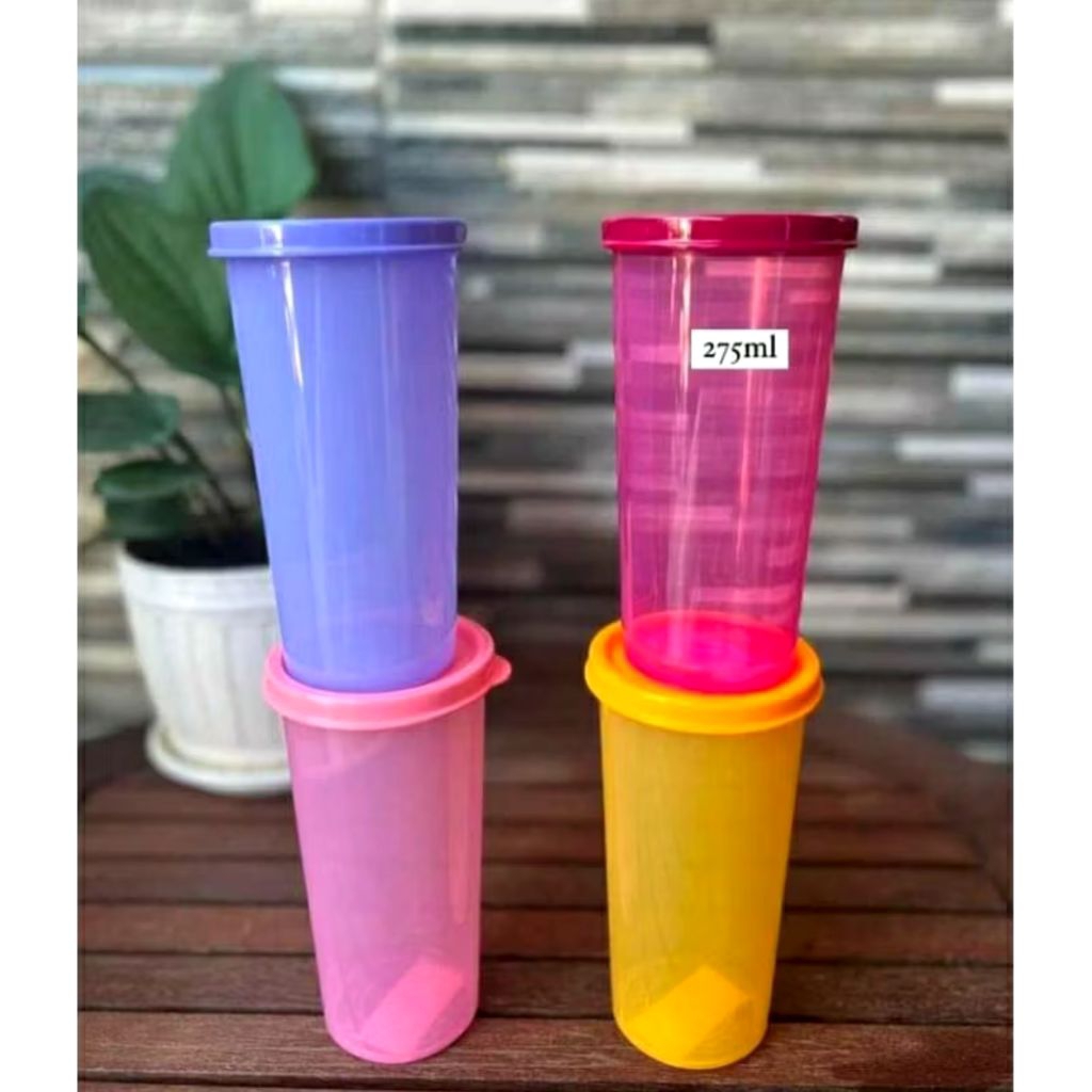 Medium Tumbler 275ml 4Pcs Tupperware