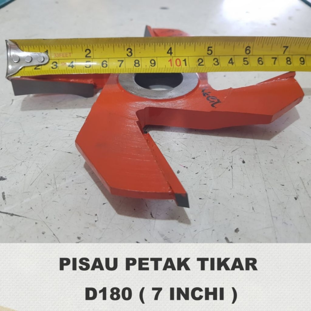 PISAU TIKAR MATA PISAU PROFIL ROUTER DUDUK SPINDEL PANEL PINTU KAYU TIKAR 7 INCHI ( 7" ) ATAS